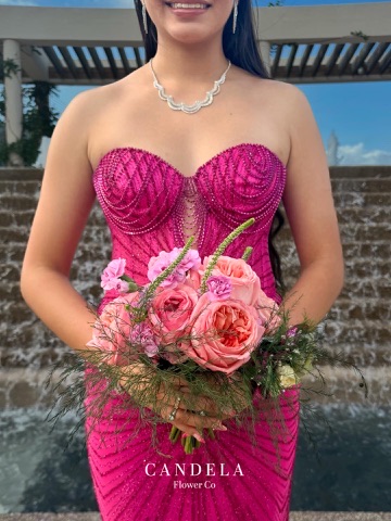 CANDELA Flower Co. custom floral arrangement