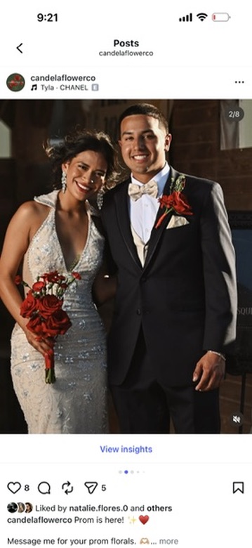 CANDELA Flower Co. custom floral arrangement