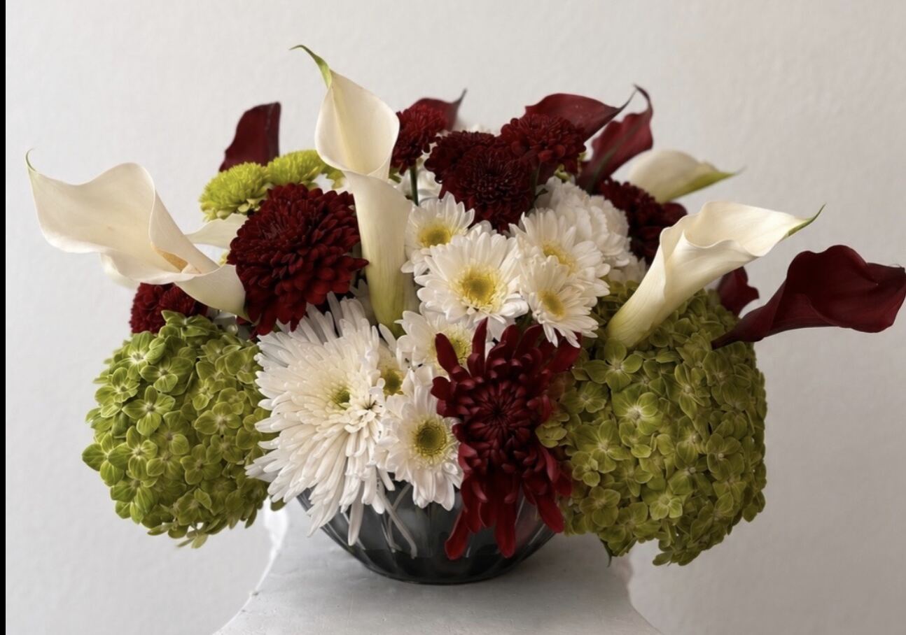 Candela Flower Co. blush glitter bouquet
